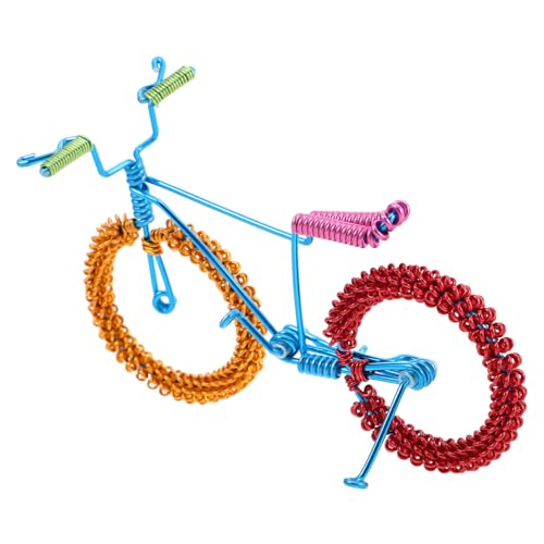 Toddmomy Aluminium Draht Fahrrad Modell Handgemachte Fahrrad Skulptur Bunte Tischdekoration Kreatives Für Sammler Ornament Für Zuhause Und Büro Toddmomy Aluminium Draht Fahrrad Modell Handgemachte Fahrrad Skulptur Bunte Tischdekoration Kreatives Für Sammler Ornament Für Zuhause Und Büro von Toddmomy
