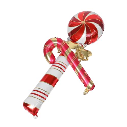 Toddmomy Aufblasbare Folienballons Zuckerstange Rot Teiliges Weihnachtsdeko Partydeko für Geburtstag Foto Requisiten Festliche Süßigkeiten Luftballons Toddmomy Aufblasbare Folienballons Zuckerstange Rot Teiliges Weihnachtsdeko Partydeko für Geburtstag Foto Requisiten Festliche Süßigkeiten Luftballons von Toddmomy