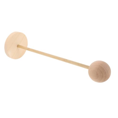 Toddmomy Bjd Puppen Perückenständer Holz mit Rutschfester Basis Eleganter Puppenkopf Halter für Doll Wigs und Kopfbedeckungen Stabiler Aufbewahrungsständer für Sammler von Toddmomy