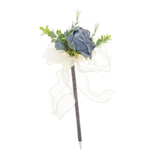 Toddmomy Dekorative Rosafarme Schreibstift Künstliche Blumen Design Kugelschreiber Kreativer Blumen Neutrale Stifte Ball Point Stifte Zarte Signierstallpunktstifte von Toddmomy