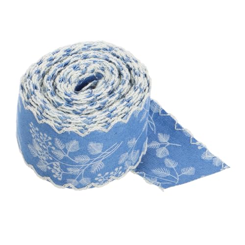 Toddmomy Denim Ripsband mit Spitzenkante Vielseitiges Jeansstoff Trimm für Diy Bekleidungs und Schuhdekorationen Haarschleifen und Stirnbänder Breit Yards Toddmomy Denim Ripsband mit Spitzenkante Vielseitiges Jeansstoff Trimm für Diy Bekleidungs und Schuhdekorationen Haarschleifen und Stirnbänder Breit Yards von Toddmomy