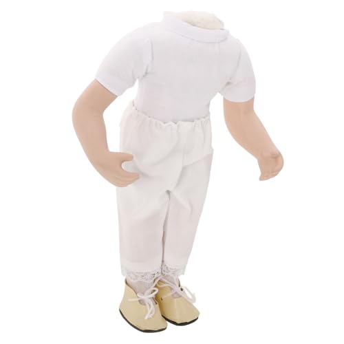 Toddmomy Doll Body Zubehör Für DIY Puppen Keramik Puppenkörper Basis Für Bastelprojekte Handgemachte Puppenaccessoires Für Kreative Gestaltungsspielräume von Toddmomy