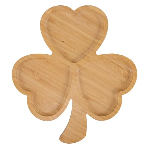 Toddmomy Fruchtdessertschale Kleeblatt-Platte st. Patrick's Day Partydekorationen st. Patrick's Day Teller st. Patricks Partydekoration Glückskleeblatt-Teller Bambus Light Brown Toddmomy Fruchtdessertschale Kleeblatt-Platte st. Patrick's Day Partydekorationen st. Patrick's Day Teller st. Patricks Partydekoration Glückskleeblatt-Teller Bambus Light Brown von Toddmomy