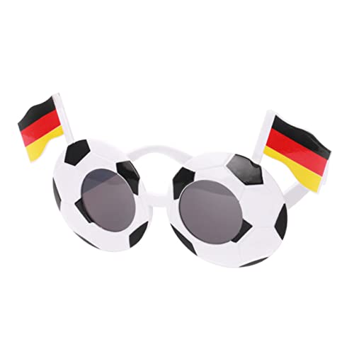 Toddmomy Fußball-Partygeschenke Gefälligkeiten für Sportpartys Fußballbrillen Polsterzubehör Sportbrille Sonnenbrille Artikel für Fußballfans Fußball-Brille bilden Gläser Partybedarf Toddmomy Fußball-Partygeschenke Gefälligkeiten für Sportpartys Fußballbrillen Polsterzubehör Sportbrille Sonnenbrille Artikel für Fußballfans Fußball-Brille bilden Gläser Partybedarf von Toddmomy