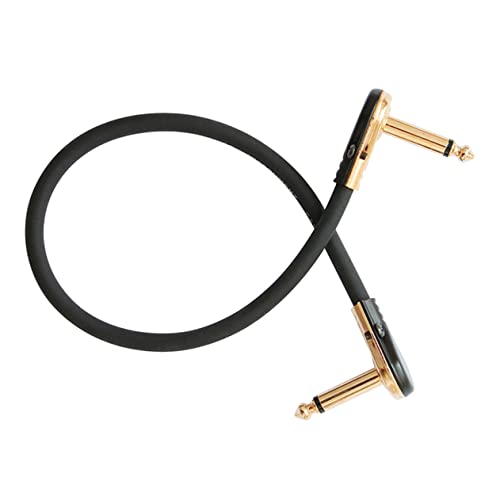 Toddmomy Gitarren Audiokabel Tragbares Verbindungskabel mit Hochwertigen Kupfersteckern für Effektpedale und Musikinstrumente Optimiert für Genauigkeit von Toddmomy