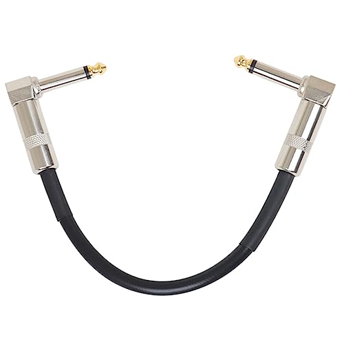 Toddmomy Gitarren Effektkabel Metallstecker Daisy Chain für Gitarreneffektgeräte Hochwertiges und Tragbares Zubehör für Musiker und Bühnenauftritte von Toddmomy