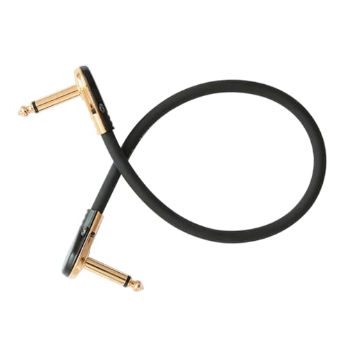 Toddmomy Gitarren Effektkabel Tragbares Audiokabel für Instrumente Hochwertige Audioverbindung Langlebig und Robust für Musiker und Gitarrenliebhaber von Toddmomy