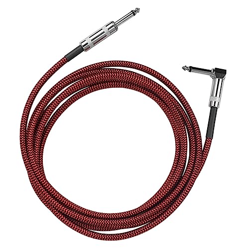 Toddmomy Gitarren Patchkabel Audio Kabel Für Gitarre Und Bass Rauschreduzierung Tragbares Gewobenes Design Für Effektpedale Und Musikgeräte von Toddmomy