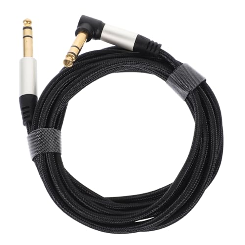 Toddmomy Gitarreneffektkabel Professionelles Patchkabel mit Stecker Hochdichte Abschirmung für Störungsfreies Audio für Mikrofone und Gitarren von Toddmomy