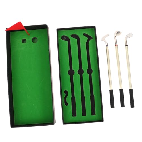 Toddmomy Golf Kugelschreiber Set mit Mini Golfball und Flagge im Etui Tragbares Schreibtischspiel Sportliches Büroaccessoire für Golffans für Männer und Team-events Toddmomy Golf Kugelschreiber Set mit Mini Golfball und Flagge im Etui Tragbares Schreibtischspiel Sportliches Büroaccessoire für Golffans für Männer und Team-events von Toddmomy