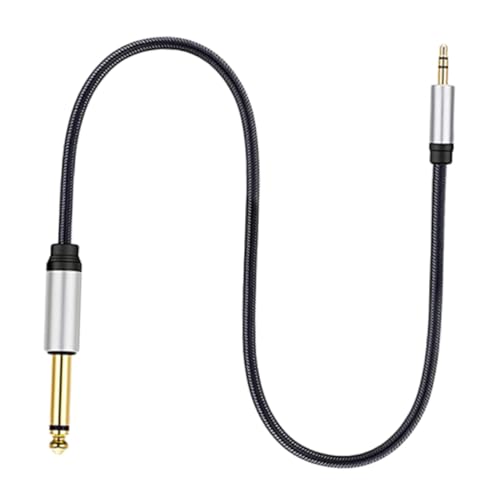 Toddmomy Guitar Audio Kabel Trs zu Männlich zu Männlich für Mixer Gitarre und Audio Geräte mit Vergoldeten Anschlüssen für Optimale Klangqualität von Toddmomy