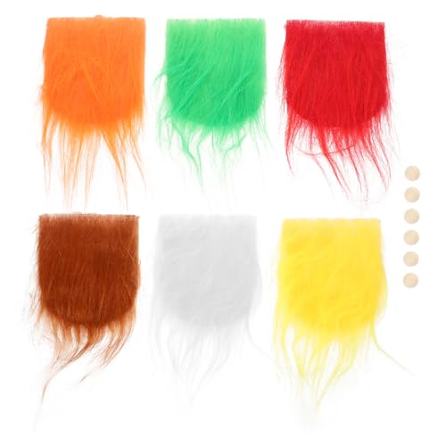Toddmomy Handgefertigte Bunte Gnom Teiliges DIY Bastelset Leichte Kunstbärte für Deko mit Holzperlen Nase Geeignet für Gnom Puppen und Kreative Handarbeiten Toddmomy Handgefertigte Bunte Gnom Teiliges DIY Bastelset Leichte Kunstbärte für Deko mit Holzperlen Nase Geeignet für Gnom Puppen und Kreative Handarbeiten von Toddmomy