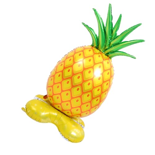 Toddmomy Hawaii Ananas Folienballon Stehender für Sommerparty Dekoration Aufblasbarer Aluminiumfolienballon mit Muster für Kindergeburtstage und Sommerfeste Toddmomy Hawaii Ananas Folienballon Stehender für Sommerparty Dekoration Aufblasbarer Aluminiumfolienballon mit Muster für Kindergeburtstage und Sommerfeste von Toddmomy