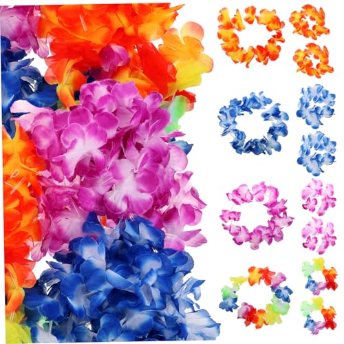 Toddmomy Hawaii Party Blumenkranz Teilig mit Halskette Armband Stirnband Langlebige Lebensechte Künstliche Blumen für Tropische Luau Dekoration und Frauenfest Zubehör Toddmomy Hawaii Party Blumenkranz Teilig mit Halskette Armband Stirnband Langlebige Lebensechte Künstliche Blumen für Tropische Luau Dekoration und Frauenfest Zubehör von Toddmomy