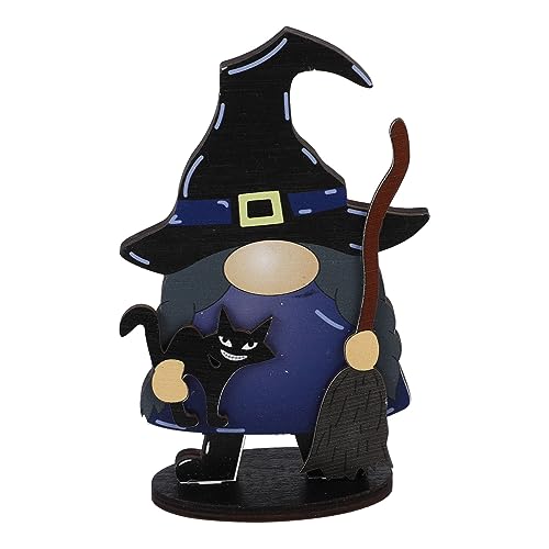 Toddmomy Holz Zwerg und Hexe Tischdekoration für Halloween Stabil und Vielseitig Einsetzbar Tischschild für Heim und Bürodekoration Verarbeitung und Langlebig Toddmomy Holz Zwerg und Hexe Tischdekoration für Halloween Stabil und Vielseitig Einsetzbar Tischschild für Heim und Bürodekoration Verarbeitung und Langlebig von Toddmomy