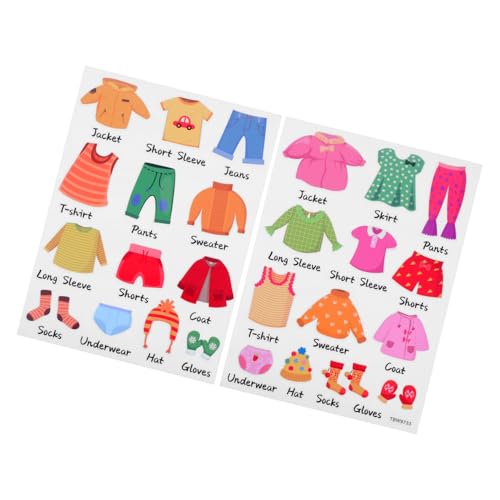Toddmomy Kleidung Klassifikationsaufkleber für Selbstklebende Etiketten zur Organisation von Kleidung Dekorative Wandsticker für Kinderzimmer Einfach Lesbar Praktische Toddmomy Kleidung Klassifikationsaufkleber für Selbstklebende Etiketten zur Organisation von Kleidung Dekorative Wandsticker für Kinderzimmer Einfach Lesbar Praktische von Toddmomy