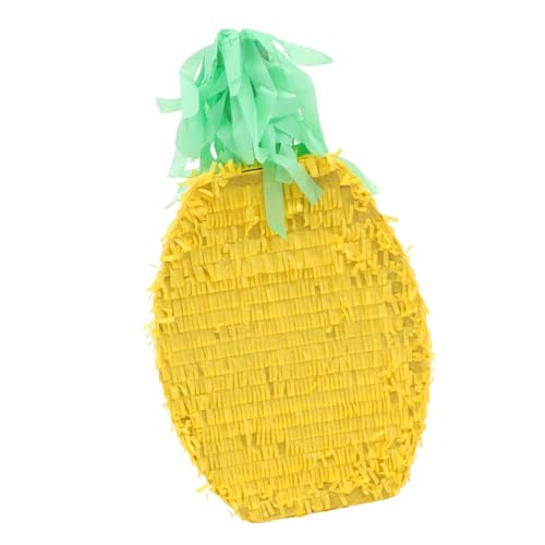 Toddmomy Kreative Ananas Pinata mit Candy Füllung Bunte Früchteform Partydeko für Kindergeburtstag Festival und Brautparty Kinderfreundlich und Wiederbefüllbar von Toddmomy