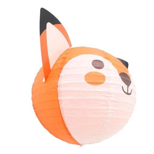 Toddmomy Kreative Tierlaterne für DIY Papierlaterne im Fox Design Dekoration für Kindergarten Kindergeburtstage und Festliche Anlässe von Toddmomy
