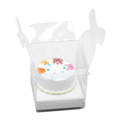Toddmomy Mini Kunst-cake-dekoration Für Puppenhaus Leichtes Realistisches Dessert-modell Aus Harz Für Fotografie Und Tischdekoration Kreative Bastelprojekte Geschenkidee von Toddmomy