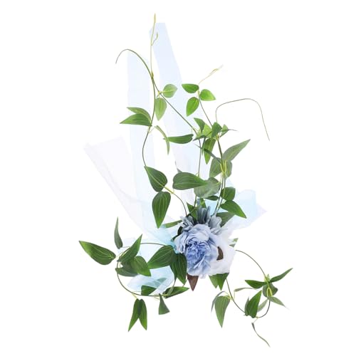 Toddmomy Kunstblumen Stuhlschilder Für Hochzeiten Simulierte Blumen Dekoration Für Stühle Bei Hochzeitszeremonien Fotografie Und Events Elegante Blumendekoration Für Kirchen von Toddmomy