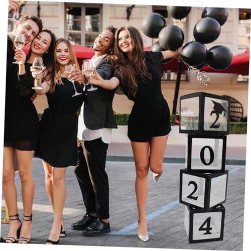 Toddmomy Luftballon Box Stabile Wiederverwendbare Dekobox für Abschlussfeier Leicht Dekorativ Vielseitig für DIY Party Deko Geeignet für College und Schule Toddmomy Luftballon Box Stabile Wiederverwendbare Dekobox für Abschlussfeier Leicht Dekorativ Vielseitig für DIY Party Deko Geeignet für College und Schule von Toddmomy