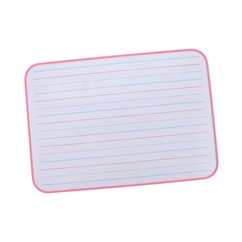 Toddmomy Magnetisches Whiteboard mit Pinkem Rahmen Doppelseitig Beschreibbares Zeichenbrett für Interaktives Lernspielzeug zur Kreativen Schreib Englischförderung Robust und Langlebig von Toddmomy
