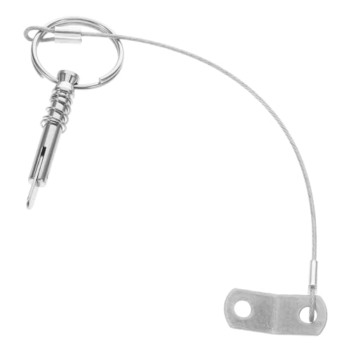 Toddmomy Meereszungenstift Stahlstift Sicherheitsnadeln groß Anhänger-Wagenheberstift Marine-Raststift Kupplungsverriegelungsstift Sicherungsstift Meereszungennadel Edelstahl 316 Silver Toddmomy Meereszungenstift Stahlstift Sicherheitsnadeln groß Anhänger-Wagenheberstift Marine-Raststift Kupplungsverriegelungsstift Sicherungsstift Meereszungennadel Edelstahl 316 Silver von Toddmomy
