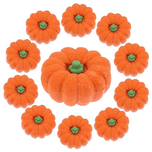 Toddmomy Mini Kürbis Radiergummi Cartoon Radiergummis Für Halloween Niedliche Formen Für Schule Und Bastelprojekte Material Praktisch Und Langlebig von Toddmomy