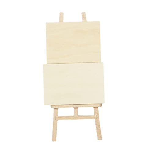 Toddmomy Mini Staffelei Set aus Holz mit Staffelei und Mini Malplatten Puppenhaus Zubehör für Realistische Dekoration Ornament für Sammler Toddmomy Mini Staffelei Set aus Holz mit Staffelei und Mini Malplatten Puppenhaus Zubehör für Realistische Dekoration Ornament für Sammler von Toddmomy