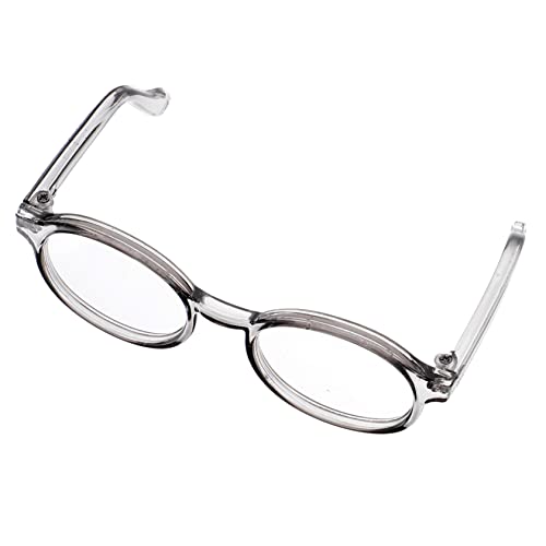 Toddmomy Modischer Transparente Brille Für Puppen Für Ankleide-Accessoires Langlebig Und Kreativ Für DIY-projekte Geschenkidee von Toddmomy
