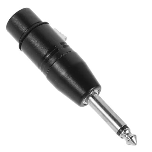 Toddmomy Mono Stecker Xlr Buchse Audio Adapter Hochwertige Klangübertragung Plug And Play Tragbar Kompatibel mit Verschiedenen Audiogeräten Langlebig von Toddmomy