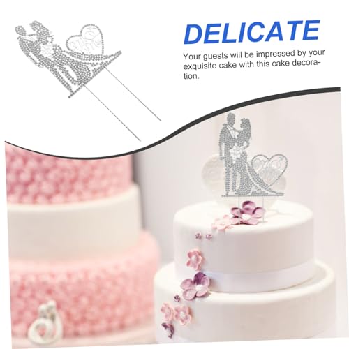 Toddmomy Mr Mrs Hochzeit Cake Topper Silber Leichtes Dekoratives Zubehör für Verlobung Brautparty Romantische Tortendeko Party Cupcake Tortenaufsatz Toddmomy Mr Mrs Hochzeit Cake Topper Silber Leichtes Dekoratives Zubehör für Verlobung Brautparty Romantische Tortendeko Party Cupcake Tortenaufsatz von Toddmomy