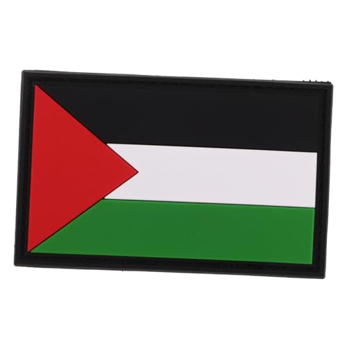 Toddmomy Palästina -abzeichen Palästina-patch Pvc von Toddmomy