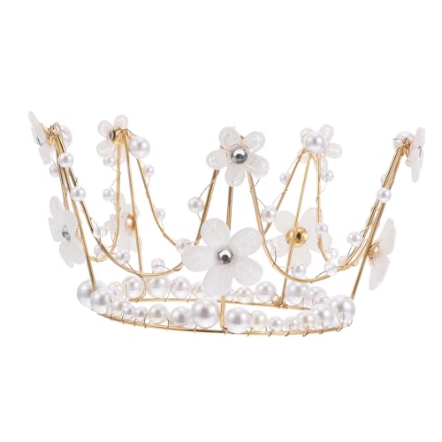 Toddmomy Perlen Kronen Tortendeko aus Hochwertiger und Langlebig und Formstabil für Geburtstagsfeiern Hochzeiten und Festliche Anlässe Elegante Tischdekoration und Edles Party Accessoire Toddmomy Perlen Kronen Tortendeko aus Hochwertiger und Langlebig und Formstabil für Geburtstagsfeiern Hochzeiten und Festliche Anlässe Elegante Tischdekoration und Edles Party Accessoire von Toddmomy