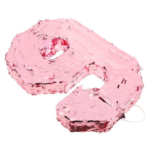 Toddmomy Pinata Party Dekoration Bunte Geburtstags Zahlen Piñata Robuste Papierkonstruktion zum Befüllen Festliche Geschenkidee für Kindergeburtstag und Feiern von Toddmomy
