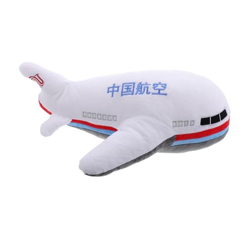 Toddmomy Plüsch Flugzeug für Großes Kuscheltier Lustigem Design für Reisen Betten und Autos Bequemer Plüschstoff Perfektes zu Weihnachten und Geburtstagen von Toddmomy