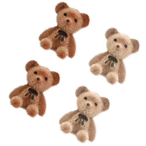 Toddmomy Puppe 4 Stück Beflockte Taschen Deko Zubehör für Selbstgemacht Kleine Bären Puppen für Handtaschen und Kleidung Toddmomy Puppe 4 Stück Beflockte Taschen Deko Zubehör für Selbstgemacht Kleine Bären Puppen für Handtaschen und Kleidung von Toddmomy