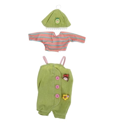 Toddmomy Puppenkleidungsset Für Bjd-Puppen Kleidung Overall Und Hut Maßgeschneiderte Passform Für Mädchenpuppen Geeignet Für Puppenspielzeug Und Displayfotografie von Toddmomy