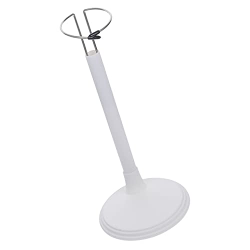 Toddmomy Puppenständer für Kreative Displays Weißer Stabiler Halter für Puppen und Figuren Einfach zu Montieren für Kinderzimmer und Regale von Toddmomy