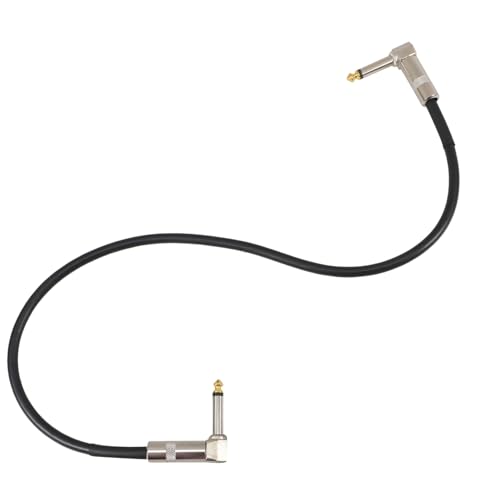 Toddmomy Robustes Gitarrenkabel für Bass und Gitarre Geräuschreduzierung für Effektgeräte und Instrumentenanschlüsse Elegantes Metallkopf Design von Toddmomy
