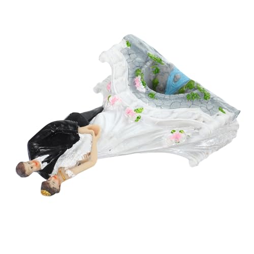 Toddmomy Romantische Brautpaar Tortenfigur aus Resin Elegante Hochzeitstorten Deko Liebevolles Design Vielseitige Hochzeitsfeier Dekoration Handbemalung Toddmomy Romantische Brautpaar Tortenfigur aus Resin Elegante Hochzeitstorten Deko Liebevolles Design Vielseitige Hochzeitsfeier Dekoration Handbemalung von Toddmomy