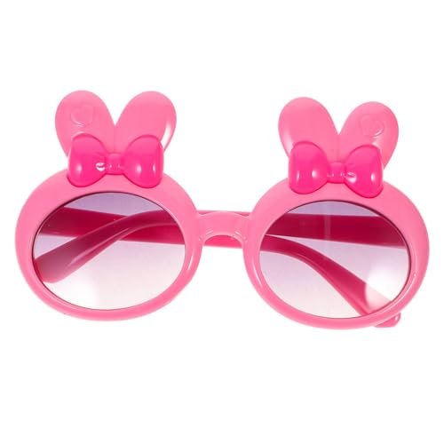 Toddmomy Sonnenbrille Mädchen Niedliche Hasenform UV Schutz Leichte Partybrille für Strand und Outdoor Geeignet Modisches Accessoire für Geburtstage und Besondere Anlässe von Toddmomy