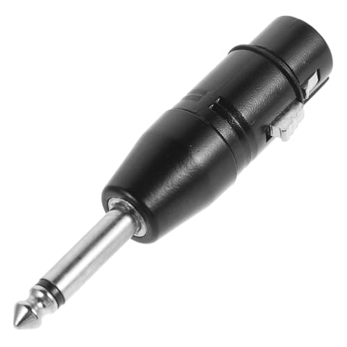 Toddmomy Stabiler Stecker Xlr Buchse Leichter Audio für Mikrofone und Kopfhörer Tragbar Praktisch für Aufnahmestudios und Live Auftritte Einfach zu Bedienen von Toddmomy