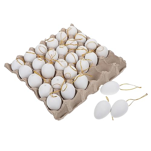 Toddmomy Teiliges DIY Bastelset mit Weißen Großen Papiermaché Ostereiern mit Aufhänger Realistische Deko Eier für Kinderhandwerk Tisch und Wohnraumdeko Papier Eierhalter Toddmomy Teiliges DIY Bastelset mit Weißen Großen Papiermaché Ostereiern mit Aufhänger Realistische Deko Eier für Kinderhandwerk Tisch und Wohnraumdeko Papier Eierhalter von Toddmomy