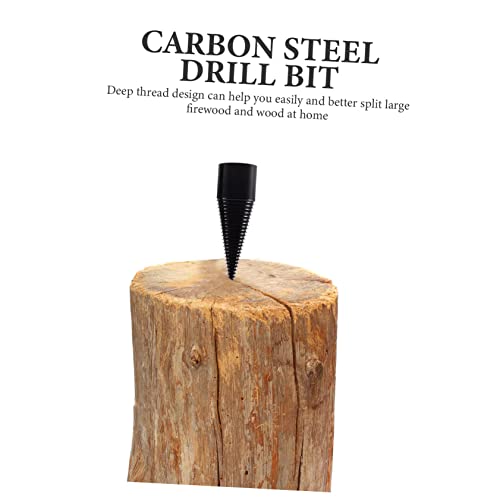 Toddmomy Teiliges Holzspalter bohrerset aus Carbonstahl Langlebige Holzspalterkegel mit Vielseitigen Schaftformen Effizienter Holzspalter für Brennholz Kompatibel mit Elektrowerkzeugen von Toddmomy