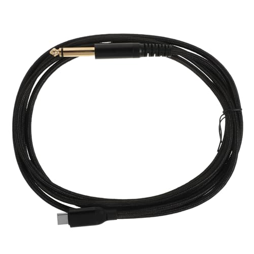 Toddmomy USB Type C Gitarrenkabel Professionelles Audio Kabel für Gitarre Plug And Play Langlebig und Leicht für Musikaufnahme und Live Performance von Toddmomy
