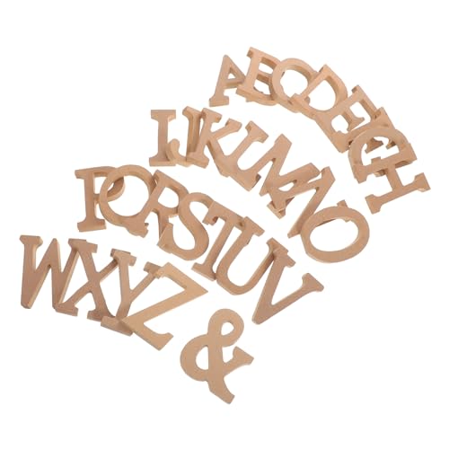 Toddmomy Unlackierte Holzbuchstaben Teilig Symbolen DIY Bastelbuchstaben aus Holz für Wanddeko Fotorequisiten Kinderzimmer und Kreative Heimdekoration Toddmomy Unlackierte Holzbuchstaben Teilig Symbolen DIY Bastelbuchstaben aus Holz für Wanddeko Fotorequisiten Kinderzimmer und Kreative Heimdekoration von Toddmomy