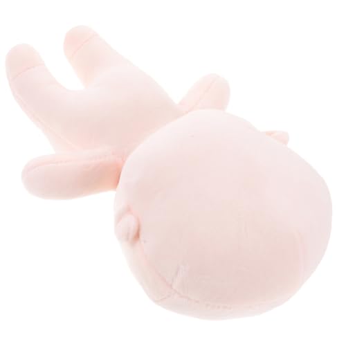 Toddmomy Weiche Humanoide Plüschpuppe ohne Rahmen Waschbarer DIY Puppenkörper aus Hochwertigem Material Kindgerechtes Kreativspielzeug Fantasie und Eltern Junge Mädchen Interaktion von Toddmomy