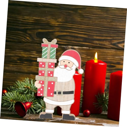 Toddmomy Weihnachtsmann Holzschild Weihnachtsdeko Innen Tischdekoration Xmas Party Festliche Figur für Wohnzimmer Schlafzimmer Wohnzimmer Toddmomy Weihnachtsmann Holzschild Weihnachtsdeko Innen Tischdekoration Xmas Party Festliche Figur für Wohnzimmer Schlafzimmer Wohnzimmer von Toddmomy