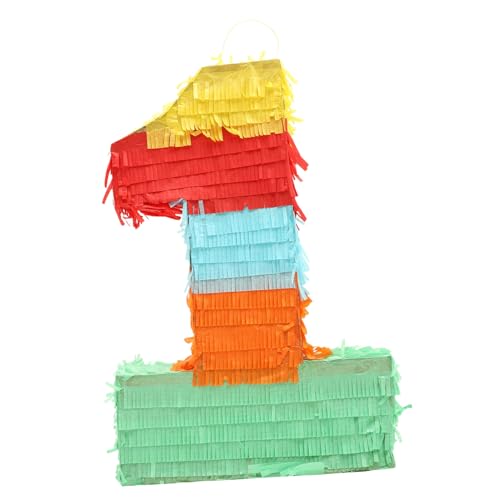 Toddmomy Zahlenförmige Pinata Für Kindergeburtstag Pinata Für Festliche Anlässe Für Partys Kreative Dekoration Und Gastgeschenke Spaß Für Familie Und Freunde von Toddmomy